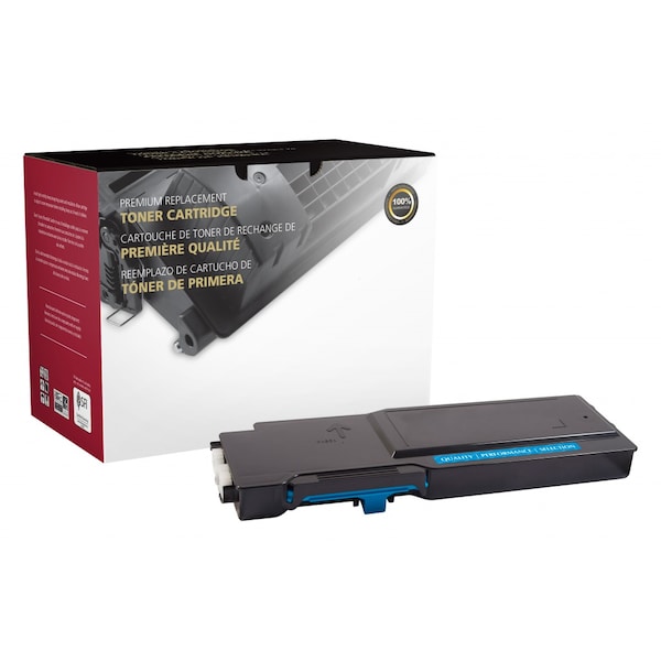 Clover Imaging Group Remanufactured Extra High Yield Cyan Toner Cartridge, Xerox 106R03526 201343P
